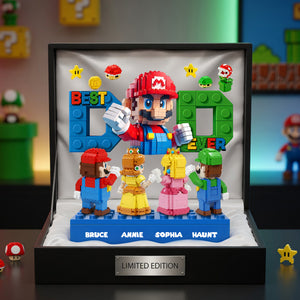 Super Plumber Dad Acrylic Plaque - Personalized Gifts For Dads 021OHLU190525