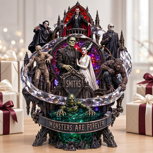 Timeless Monsters Acrylic Plaque - Personalized Christmas Gifts 04HADT010926