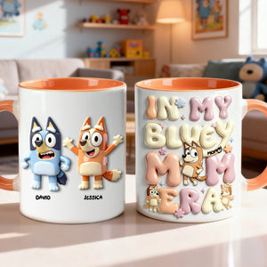 Adorable Characters Mom Era Accent Mug - Personalized Gifts For Mothers 03kilu240226