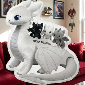 Flying Night Creature Pillow - Personalized Gift For Mom 02NAQN110226