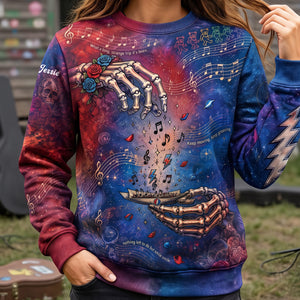 Grateful Dead Music Addict 3D Shirt, Personalized Gifts For Music Lovers 02qhta190826