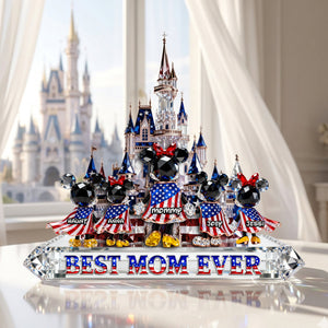 Best Mom Ever Acrylic Plaque - Personalized Gifts For Mom 03OHLU240326