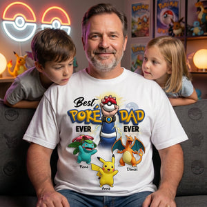 Adventure Game Dad And Kids Shirt - Personalized Gifts For Father's Day Shirt 01OHLU150526
