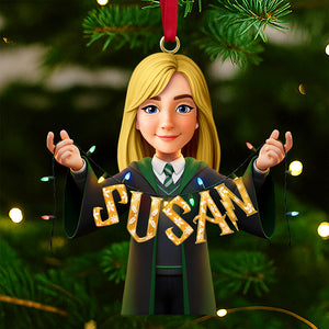 Christmas Alphabet Tree Ornament Personalized Gifts 05TODT131125