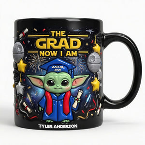 The Grad Now I Am Magic Mug - Personalized Graduation Gifts 03NADT070526