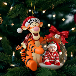 Custom Photo Baby Ornament - Personalized Gift For Baby Christmas Ornament 01PGLU01125