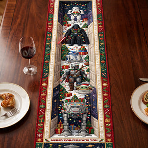 Empire Celebrates The Holidays Quilted Table Runner - Personalized Christmas Gifts For Family 01hata200826