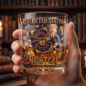 Mystical Book Round Glass - Personalized Gifts For Fantasy Lovers 05tydh210726