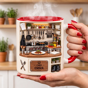 Cooking Coffee Accent Mug - Personalized Gifts For Cooking Lovers 04ttdh061026