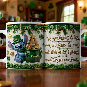 St. Patrick Lucky Coffee Mug - Personalized Gifts 01pata100226