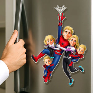 Hold On Tight Fun Family Fridge Magnet - Personalized Gifts For Family 08qhqn010826-Homacus