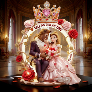 Romantic Couple Acrylic Light Box - Personalized Gifts For Couple 03pglu291125