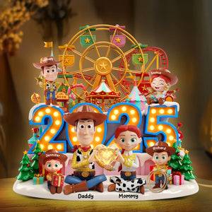 Funny Holiday Acrylic Light Box - Personalized Gifts For Family 02paqn131125