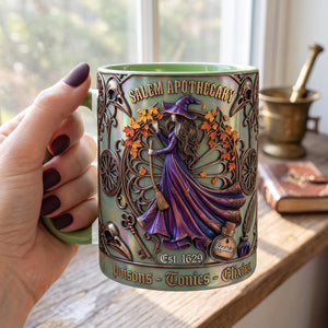 Ancient Ancestral Witch Accent Mug - Personalized Gifts For Witch Lovers 03QHTN010826