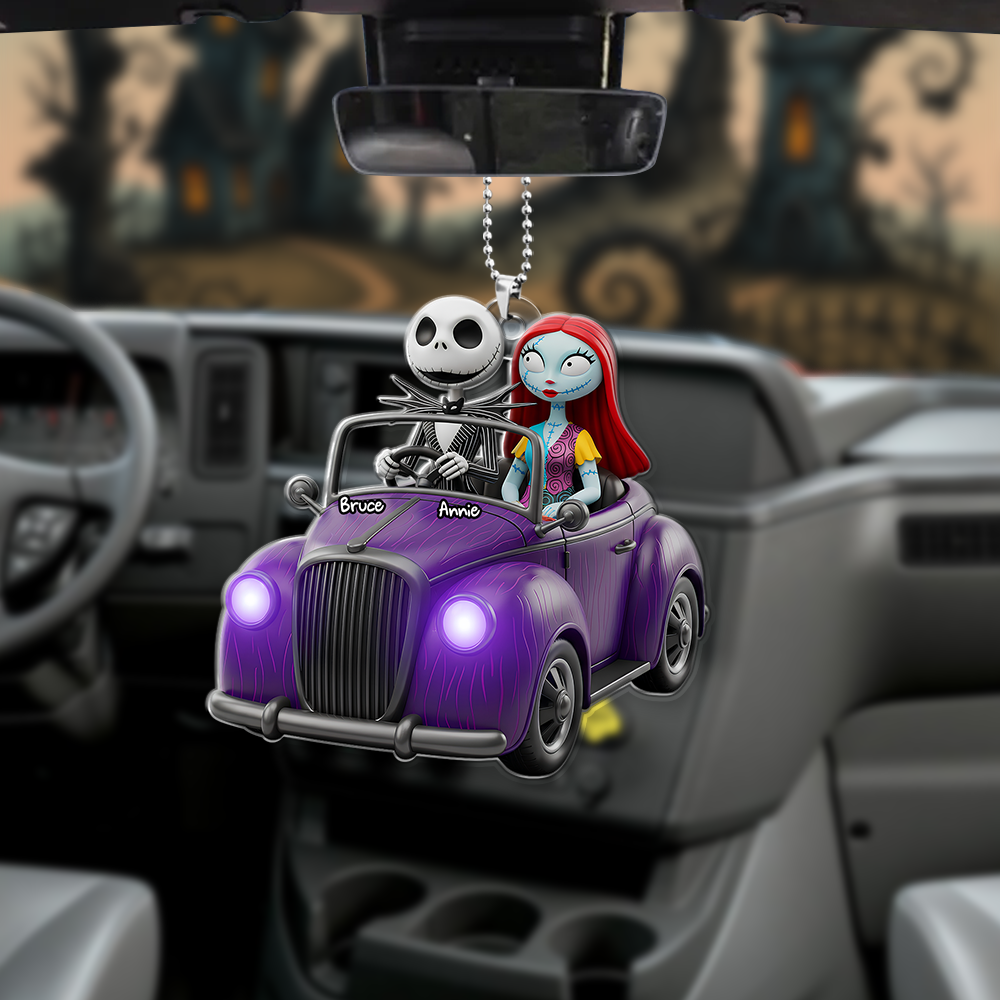 Forever Ride Car Ornament Personalized Gifts For Couple 05PGLU150725