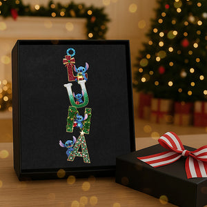 Alien Monster Alphabet Acrylic Ornament, Personalized Christmas Gifts 01ohta251025-Homacus