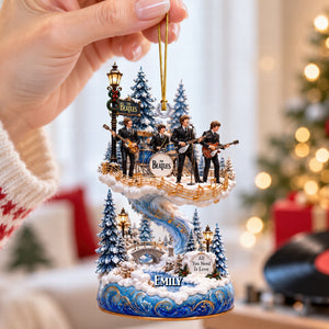 The Beatles Heavenly Music Ornament, Personalized Gifts For Music Lovers 05qhqn220926