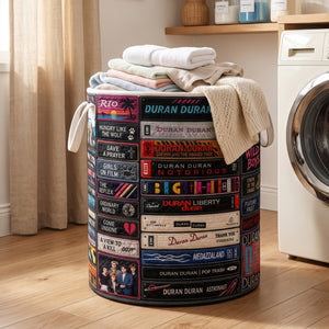 Retro Pop Style Laundry Basket- Personalized Gifts 03HUQN100726