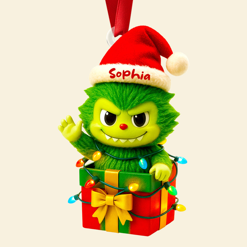 Santa’s Little Ornament Personalized Christmas Gifts 03PGDT180825