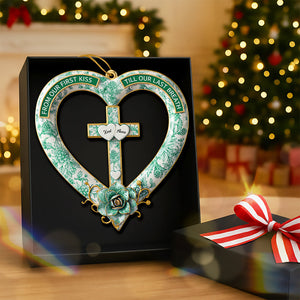 Christian Couple Christmas Ornament - Personalized Gifts For Couple 02toqn300925