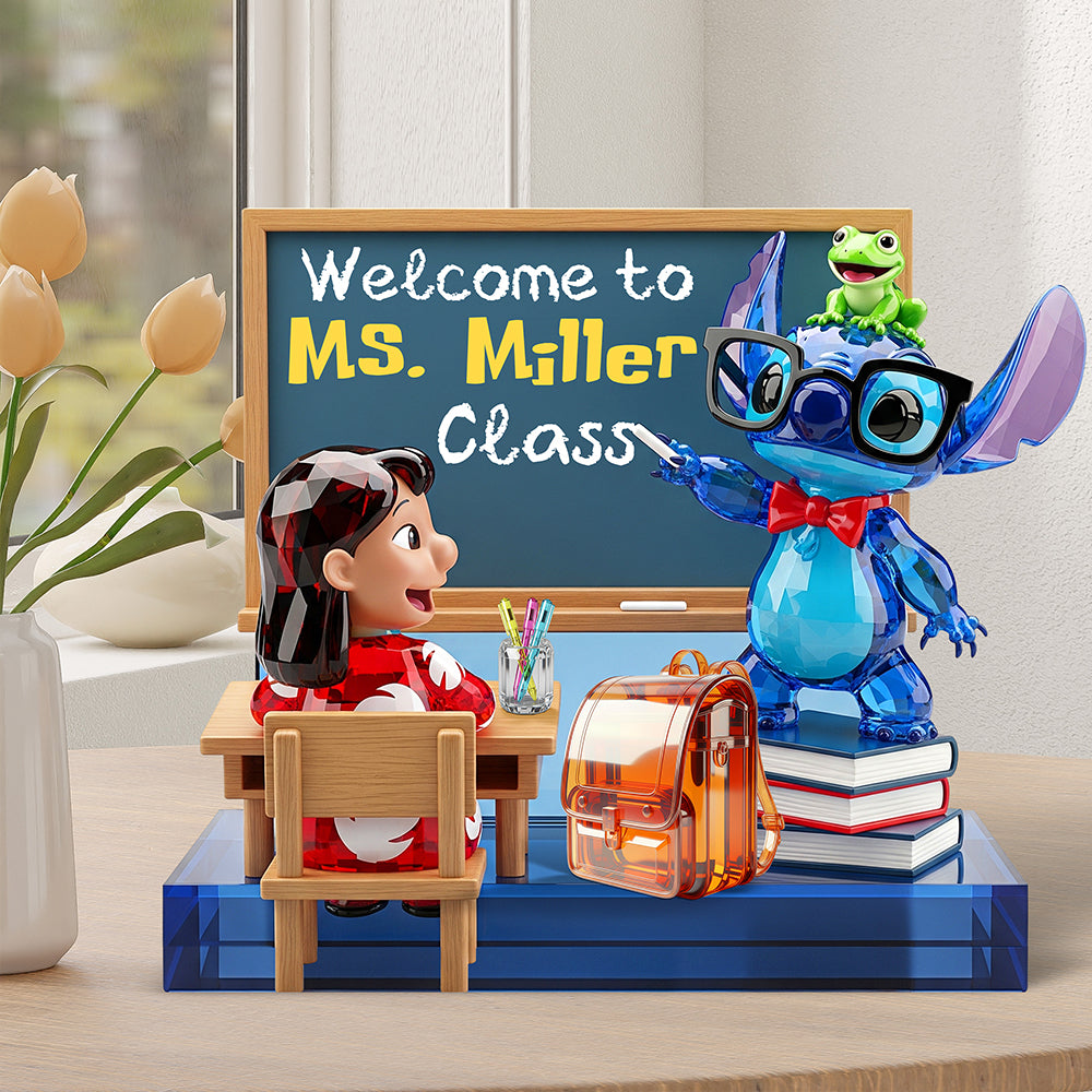 Teacher Acrylic Plaque - Personalized Gifts For Teacher 01PGQN020725
