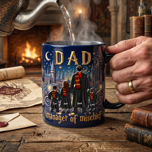 Fantasy School Dad Heat Changing Ceramic Coffee Mug - Personalized Gifts For Father's Day Mug 04NATN260326