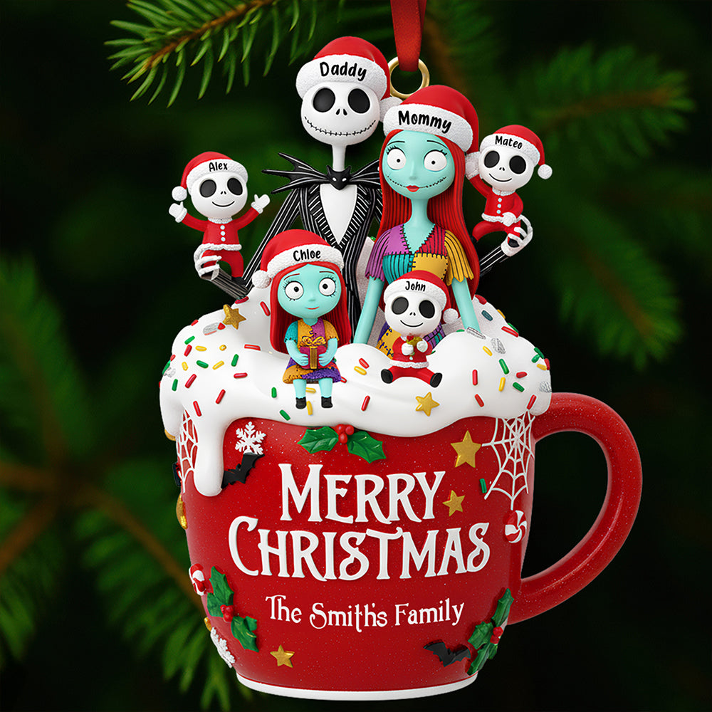Sweet Family Christmas Ornament Personalized Gifts For Family 04HYDT311025