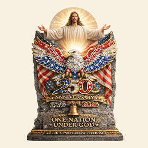 250th Anniversary Acrylic Plaque Personalized Gifts For Christians 04TODT050326