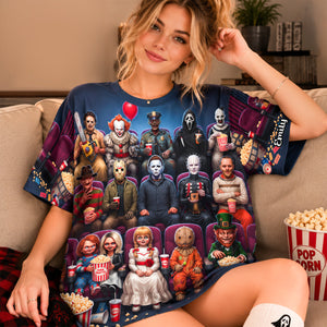 Classic Slasher Collection Shirt - Personalized Gifts For Horror Lovers 07tydh270726