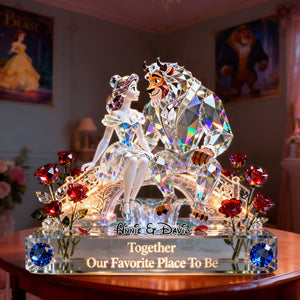 Crystal Couple Acrylic Plaque - Personalized Gifts For Couple 02OHLU040226