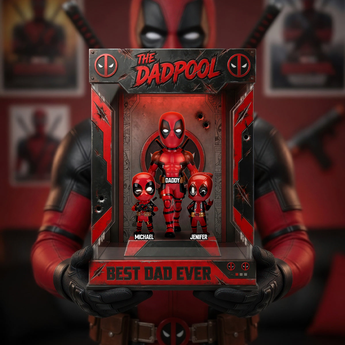 Best Dad Ever Acrylic Plaque - Personalized Gifts For Father's Day 02ohdh290426
