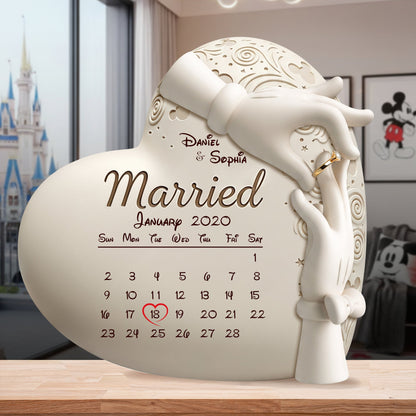 Married Couple  Acrylic Plaque - Personalized Anniversary Gifts For Couples 07OHLU190725