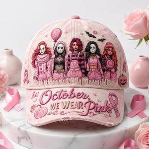 Tough Breast Cancer Squad Classic Cap, Personalized Gifts For Breast Cancer Warriors 05qhqn050826