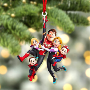 Hold On Joyful Family Acrylic Ornament - Personalized Gifts For Family 06qhqn210726