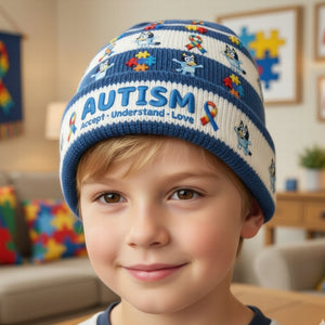 Awareness Bobble Beanie Hat - Personalized Gifts For Kids 02TGQN100126
