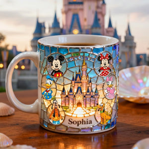 Personalized Enchanted Castle Coffee Mug 01HYTN070126