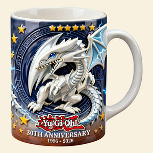 White Dragon 30th Anniversary Mug - Personalized Gift 05NADT120226