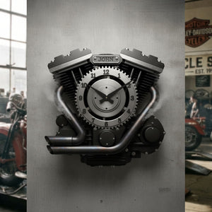 Engine Acrylic Hanging Wall Clock - Personalized Gifts For Speed Lovers 03hylu221225