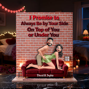 Playful Couple Light Box - Personalized Gift For Couples 03OHLU060226