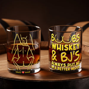 Couple's Best Mood Round Glass - Personalized Gifts For Couples 03NALU031225
