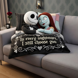 Gothic Love Couple Pillow Personalized Gifts For Couple 01OHDT161225