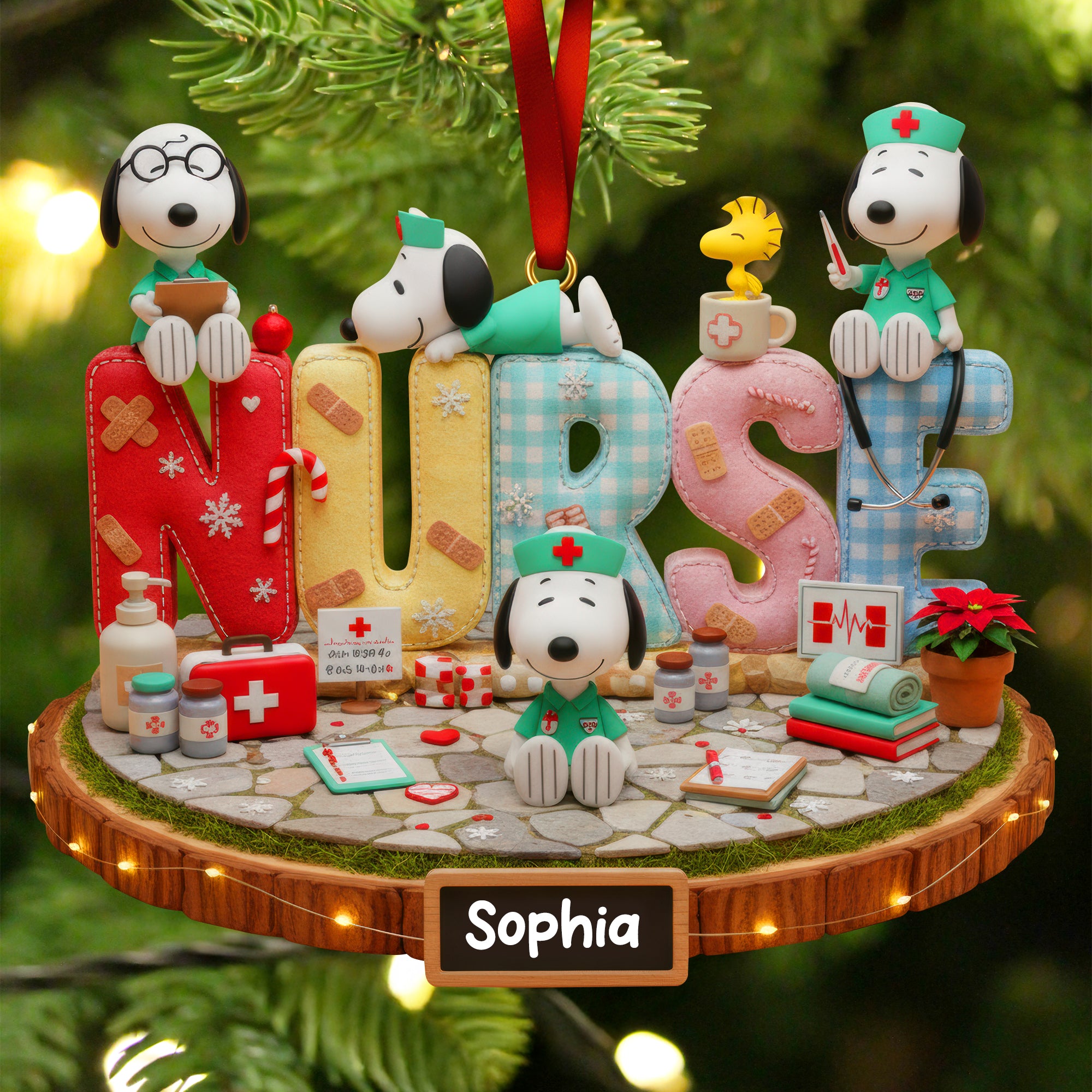 Nurse Appreciation Christmas Ornament – Personalized Gifts For Nurse 03ohqn171125