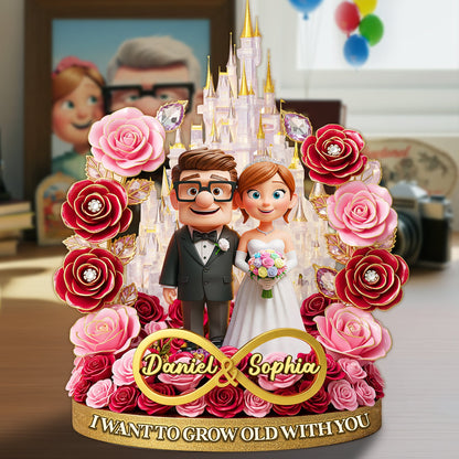 Forever Together Acrylic Plaque - Personalized Gifts For Couples 01OHLU210625