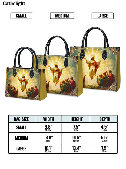 Catholight  The Glorious Ascension Leather Bag