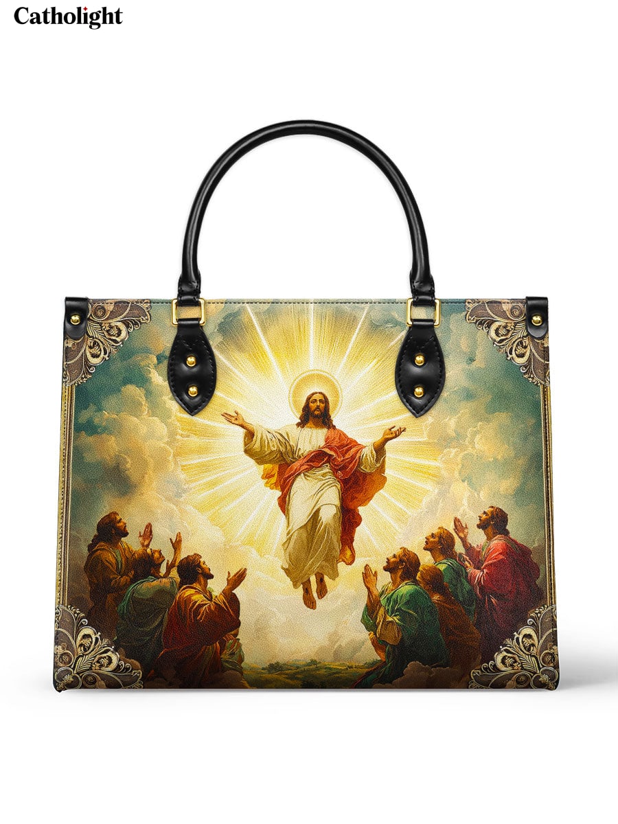 Catholight  The Glorious Ascension Leather Bag
