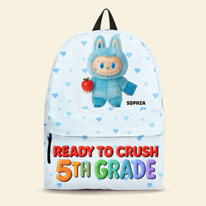 Cute Monster Backpack Personalized Gifts For Kids 03pgtn010825-Homacus