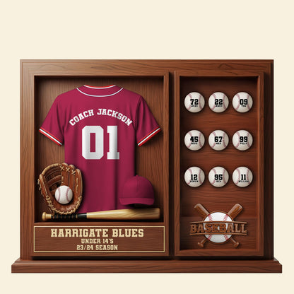 Personalized Gifts For Baseball Coach Acrylic Plaque 03ohtn080725