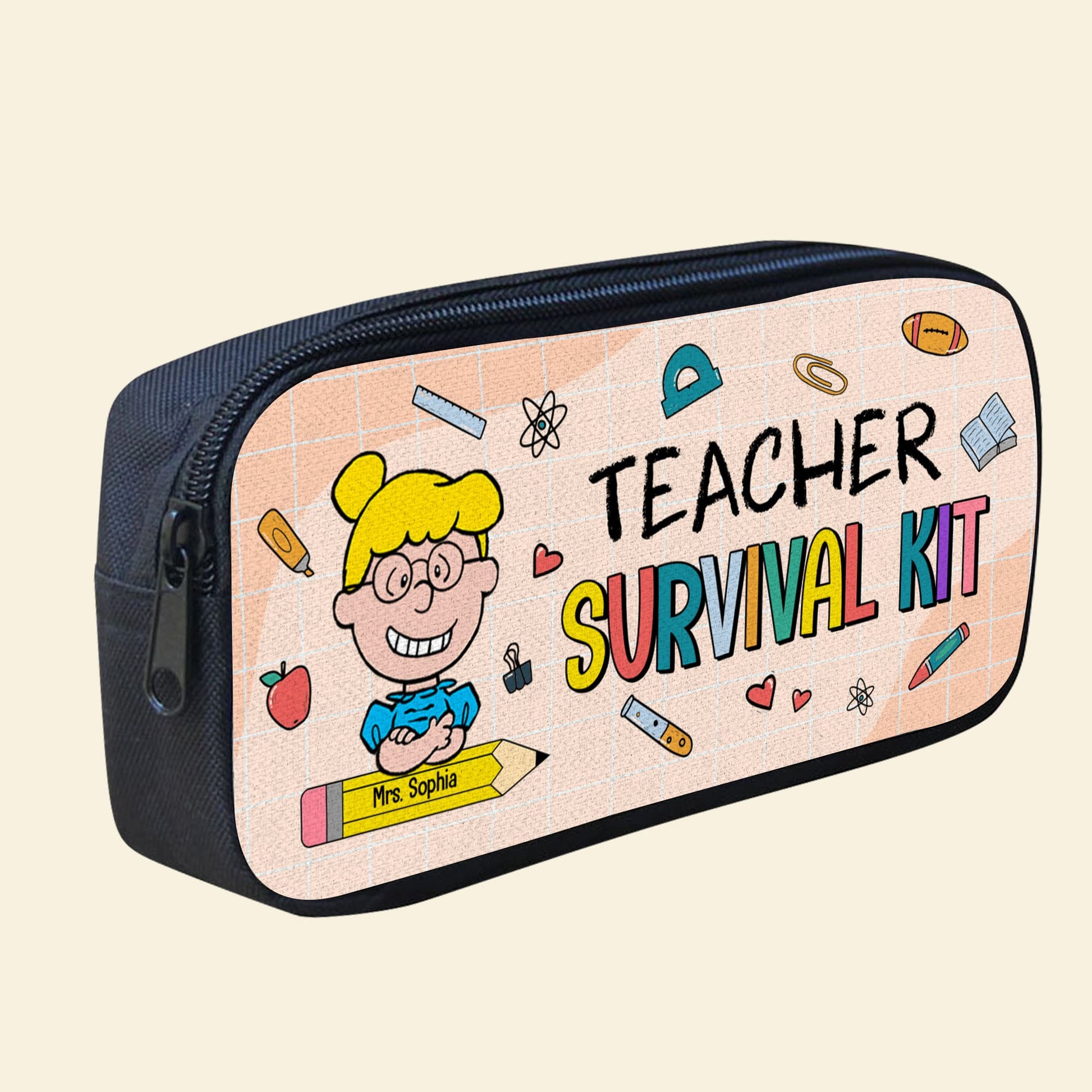 Personalized Gifts For Teacher Pencil Case 02katn110724 Survival Kit-Homacus