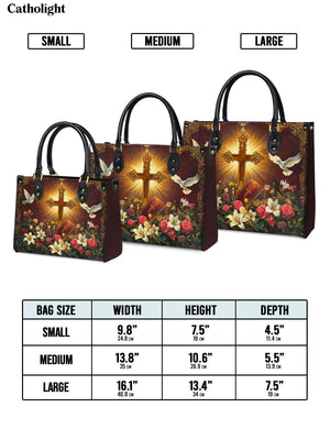 Catholight  Radiance of the Cross Leather Bag