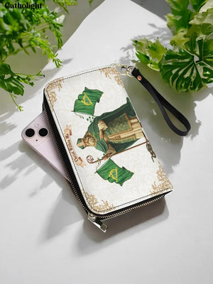 Catholight  Saint Patrick's Devotion Leather Wallet Purse
